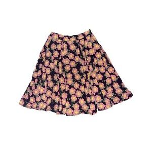 Lularoe Womens‎ Floral Print Knee Length Skirt Size S